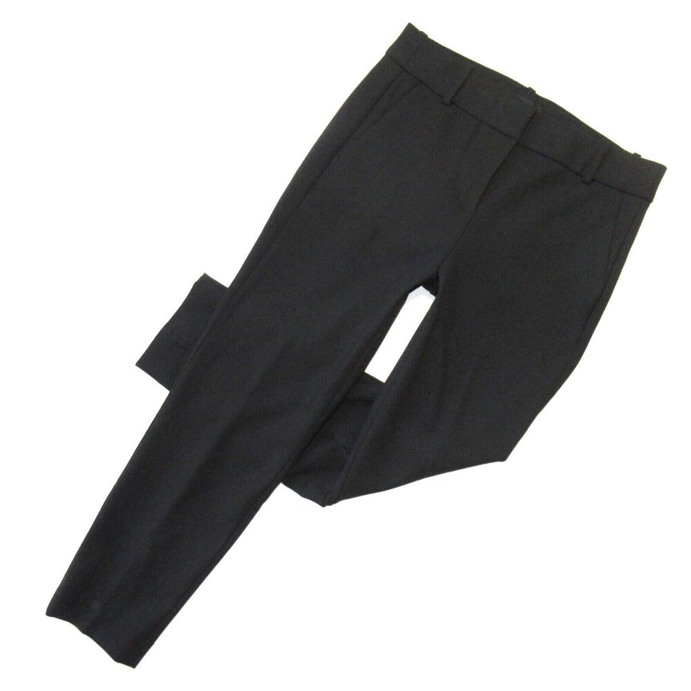 NWT J.Crew Slim Crop Cameron in Black Four Season Stretch Ankle Crop Pants 2